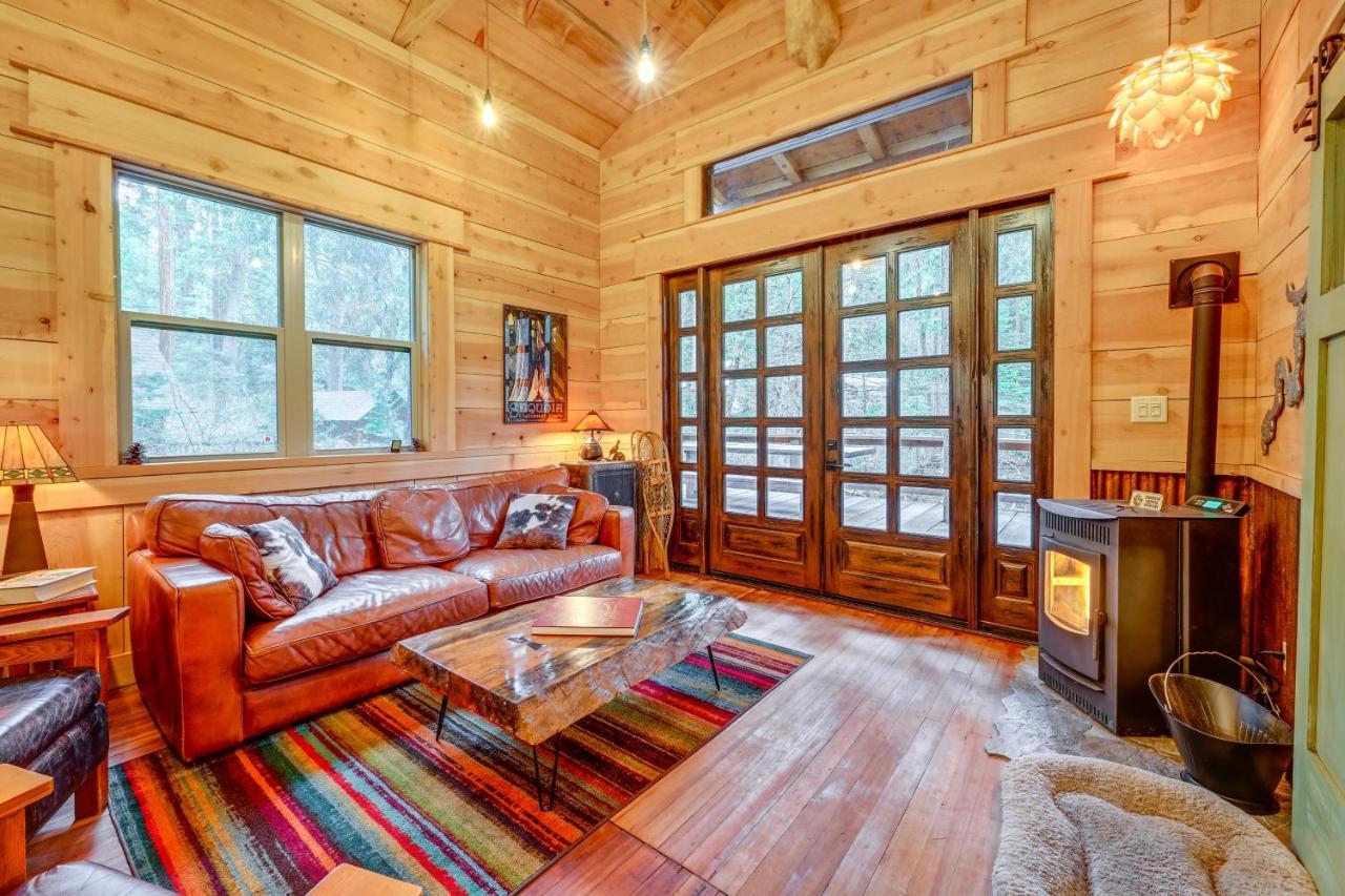 Badger Enchanting Creekside Cabin Near Kings Canyon Park! מראה חיצוני תמונה