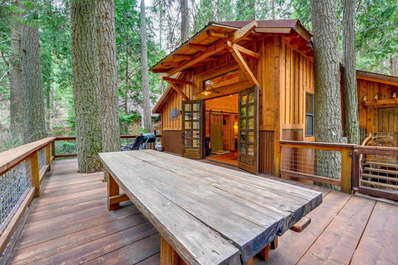 Badger Enchanting Creekside Cabin Near Kings Canyon Park! מראה חיצוני תמונה